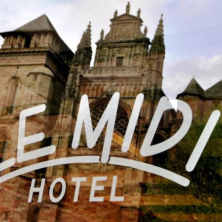 Logis Hotel Restaurant Du Midi - Rodez Centre Kültér fotó